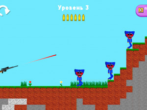 Игра Стикмен против Хагги Вагги (Stickman vs Huggy Wuggy) — играть онлайн бесплатно (изображение №2)