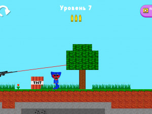 Игра Стикмен против Хагги Вагги (Stickman vs Huggy Wuggy) — играть онлайн бесплатно (изображение №4)