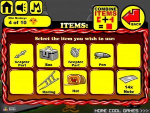 Игра Счастливая Обезьянка 647 (Monkey GO Happy Stage 647: Monkey slide puzzle - Schoolhouse Rock Bill themed) — играть онлайн бесплатно (изображение №4)