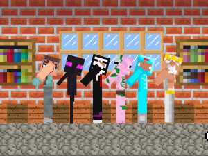 Игра Школа Монстров: Челенжи (Monster School Challenges) — играть онлайн бесплатно (изображение №3)