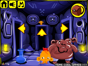 Игра Счастливая Обезьянка 648: Катакомбы — Глава 2 (Monkey GO Happy Stage 648: CATACOMBS Chapter — 2) — играть онлайн бесплатно (изображение №2)