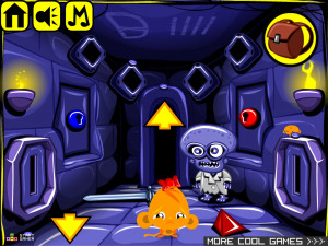 Игра Счастливая Обезьянка 648: Катакомбы — Глава 2 (Monkey GO Happy Stage 648: CATACOMBS Chapter — 2) — играть онлайн бесплатно (изображение №4)