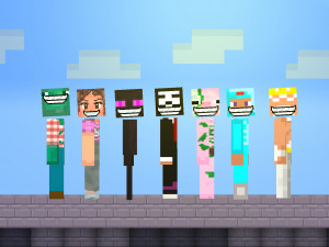 Игра Школа Монстров: Челенжи 3 (Monster School Challenge 3) — играть онлайн бесплатно (изображение №2)