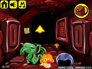 Игра Счастливая Обезьянка 650: Катакомбы — Глава 3 (Monkey GO Happy Stage 650: CATACOMBS Chapter — 3) — играть онлайн бесплатно (изображение №2)