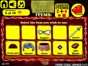 Игра Счастливая Обезьянка 650: Катакомбы — Глава 3 (Monkey GO Happy Stage 650: CATACOMBS Chapter — 3) — играть онлайн бесплатно (изображение №7)