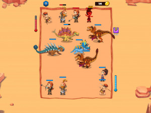 Игра Мастер Слияния Динозавров (Dinosaurs Merge Master) — играть онлайн бесплатно (изображение №4)