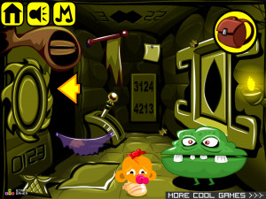 Игра Счастливая Обезьянка 652: Катакомбы — Глава 4 (Monkey GO Happy Stage 652: CATACOMBS Chapter — 4) — играть онлайн бесплатно (изображение №4)