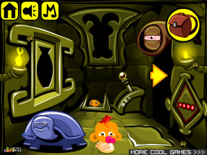 Игра Счастливая Обезьянка 652: Катакомбы — Глава 4 (Monkey GO Happy Stage 652: CATACOMBS Chapter — 4) — играть онлайн бесплатно (изображение №5)