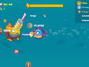 Игра Акула.ио (Shark.io) — играть онлайн бесплатно (изображение №2)