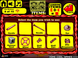 Игра Счастливая Обезьянка 660: Катакомбы — Глава 8 (Monkey GO Happy Stage 660: CATACOMBS Chapter — 8) — играть онлайн бесплатно (изображение №7)