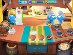 Игра Смурфики Готовят (The Smurfs Cooking) — играть онлайн бесплатно (изображение №4)
