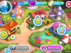 Игра Смурфики Готовят (The Smurfs Cooking) — играть онлайн бесплатно (изображение №5)