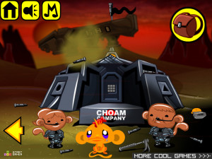 Игра Счастливая Обезьянка 661 (Monkey GO Happy Stage 661: Monkey'dib Of Dune - An Arrakis Theme) — играть онлайн бесплатно (изображение №3)