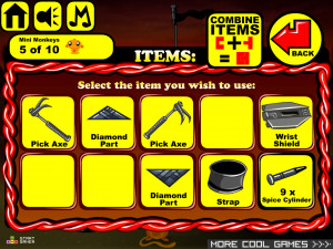 Игра Счастливая Обезьянка 661 (Monkey GO Happy Stage 661: Monkey'dib Of Dune - An Arrakis Theme) — играть онлайн бесплатно (изображение №4)