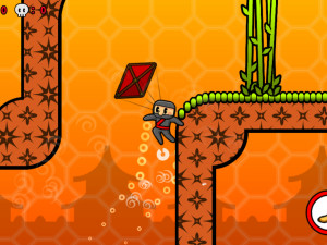 Игра Ниндзя Парашютист (Parakite Ninja) — играть онлайн бесплатно (изображение №3)