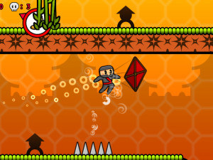 Игра Ниндзя Парашютист (Parakite Ninja) — играть онлайн бесплатно (изображение №5)