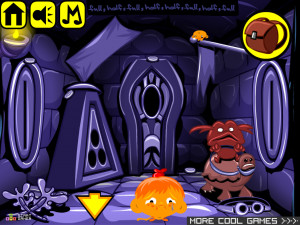 Игра Счастливая Обезьянка 664: Катакомбы — Глава 10 (Monkey GO Happy Stage 664: CATACOMBS Chapter — 10) — играть онлайн бесплатно (изображение №4)