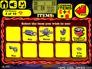 Игра Счастливая Обезьянка 664: Катакомбы — Глава 10 (Monkey GO Happy Stage 664: CATACOMBS Chapter — 10) — играть онлайн бесплатно (изображение №5)