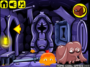 Игра Счастливая Обезьянка 664: Катакомбы — Глава 10 (Monkey GO Happy Stage 664: CATACOMBS Chapter — 10) — играть онлайн бесплатно (изображение №7)