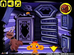 Игра Счастливая Обезьянка 666: Ожерелье Дьявола (Monkey GO Happy Stage 666: Devils Necklace) — играть онлайн бесплатно (изображение №6)