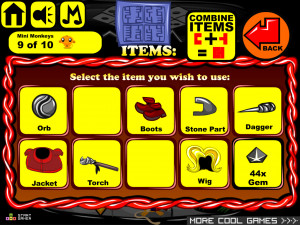 Игра Счастливая Обезьянка 668:  Огненный Шар (Monkey GO Happy Stage 668: Fire Ball) — играть онлайн бесплатно (изображение №7)