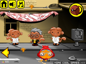 Игра Счастливая Обезьянка 669 (Monkey GO Happy Stage 669: Wearing white after Labor Day starts a war with the rich people) — играть онлайн бесплатно (изображение №3)