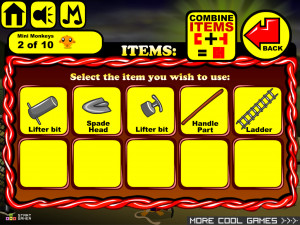 Игра Счастливая Обезьянка 671: Тема Зоны 51 и E.T. Возвращаясь Домой (Monkey GO Happy Stage 671: Area 51 theme and E.T. going back home theme) — играть онлайн бесплатно (изображение №3)