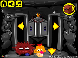 Игра Счастливая Обезьянка 672: Странный Мир — Глава 2 (Monkey GO Happy Stage 672: Weird World Chapter — 2) — играть онлайн бесплатно (изображение №4)