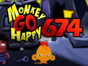Игра Счастливая Обезьянка 674: Странный Мир — Глава 3 (Monkey GO Happy Stage 674: Weird World Chapter — 3) — играть онлайн бесплатно (изображение №1)