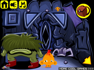 Игра Счастливая Обезьянка 674: Странный Мир — Глава 3 (Monkey GO Happy Stage 674: Weird World Chapter — 3) — играть онлайн бесплатно (изображение №3)