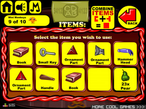 Игра Счастливая Обезьянка 676: Странный Мир — Глава 4 (Monkey GO Happy Stage 676: Weird World Chapter — 4) — играть онлайн бесплатно (изображение №7)