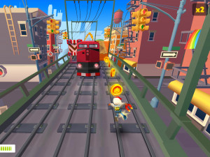 Игра Сабвей Серф: Нью-Йорк 2023 (Subway Surfers: World Tour New York 2023) — играть онлайн бесплатно (изображение №3)