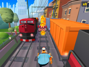 Игра Сабвей Серф: Нью-Йорк 2023 (Subway Surfers: World Tour New York 2023) — играть онлайн бесплатно (изображение №5)