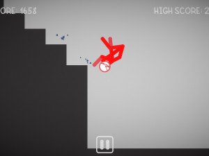 Игра Падение Красного Стикмена (Fall Red Stickman) — играть онлайн бесплатно (изображение №3)