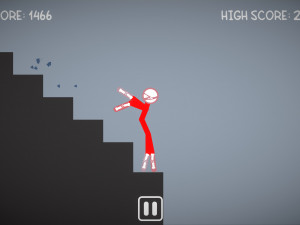 Игра Падение Красного Стикмена (Fall Red Stickman) — играть онлайн бесплатно (изображение №6)