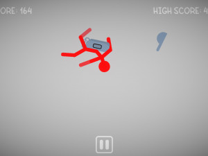 Игра Падение Красного Стикмена (Fall Red Stickman) — играть онлайн бесплатно (изображение №7)