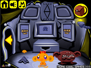 Игра Счастливая Обезьянка 680: Странный Мир — Глава 6 (Monkey GO Happy Stage 680: Weird World Chapter — 6) — играть онлайн бесплатно (изображение №5)