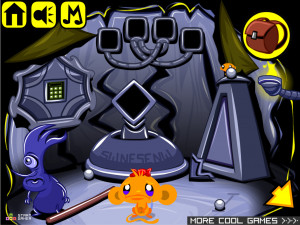 Игра Счастливая Обезьянка 680: Странный Мир — Глава 6 (Monkey GO Happy Stage 680: Weird World Chapter — 6) — играть онлайн бесплатно (изображение №6)