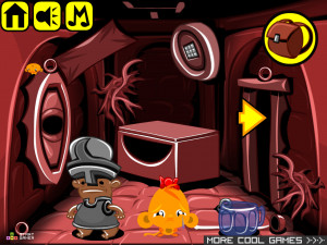 Игра Счастливая Обезьянка 682: Странный Мир — Глава 7 (Monkey GO Happy Stage 682: Weird World Chapter — 7) — играть онлайн бесплатно (изображение №4)