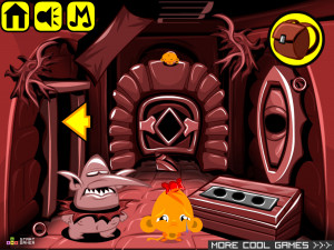 Игра Счастливая Обезьянка 682: Странный Мир — Глава 7 (Monkey GO Happy Stage 682: Weird World Chapter — 7) — играть онлайн бесплатно (изображение №6)