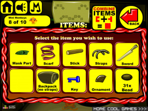 Игра Счастливая Обезьянка 684: Странный Мир — Глава 8 (Monkey GO Happy Stage 684: Weird World Chapter — 8) — играть онлайн бесплатно (изображение №7)