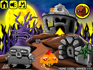 Игра Счастливая Обезьянка 686: Странный Мир — Глава 9 (Monkey GO Happy Stage 686: Weird World Chapter — 9) — играть онлайн бесплатно (изображение №2)