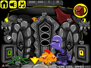 Игра Счастливая Обезьянка 686: Странный Мир — Глава 9 (Monkey GO Happy Stage 686: Weird World Chapter — 9) — играть онлайн бесплатно (изображение №3)