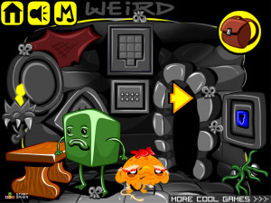 Игра Счастливая Обезьянка 686: Странный Мир — Глава 9 (Monkey GO Happy Stage 686: Weird World Chapter — 9) — играть онлайн бесплатно (изображение №4)
