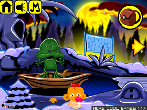 Игра Счастливая Обезьянка 688: Странный Мир — Глава 10 (Monkey GO Happy Stage 688: Weird World Chapter — 10) — играть онлайн бесплатно (изображение №3)