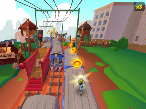 Игра Сабвей Серф: Фэнтези Фест (Subway Surfers World Tour: Fantasy Fest) — играть онлайн бесплатно (изображение №3)