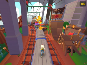 Игра Сабвей Серф: Фэнтези Фест (Subway Surfers World Tour: Fantasy Fest) — играть онлайн бесплатно (изображение №4)