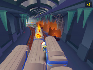 Игра Сабвей Серф: Фэнтези Фест (Subway Surfers World Tour: Fantasy Fest) — играть онлайн бесплатно (изображение №7)