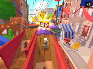 Игра Сабвей Серф: Фэнтези Фест (Subway Surfers World Tour: Fantasy Fest) — играть онлайн бесплатно (изображение №9)