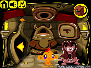 Игра Счастливая Обезьянка 690: Странный Мир — Глава 11 (Monkey GO Happy Stage 690: Weird World Chapter — 11) — играть онлайн бесплатно (изображение №5)